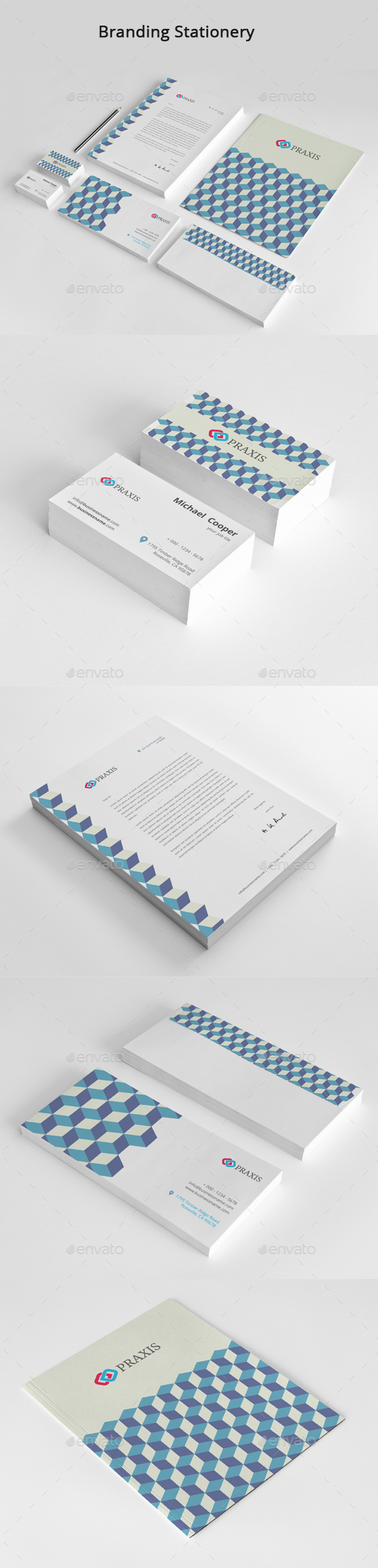 Branding Stationery - Stationery Print Templates