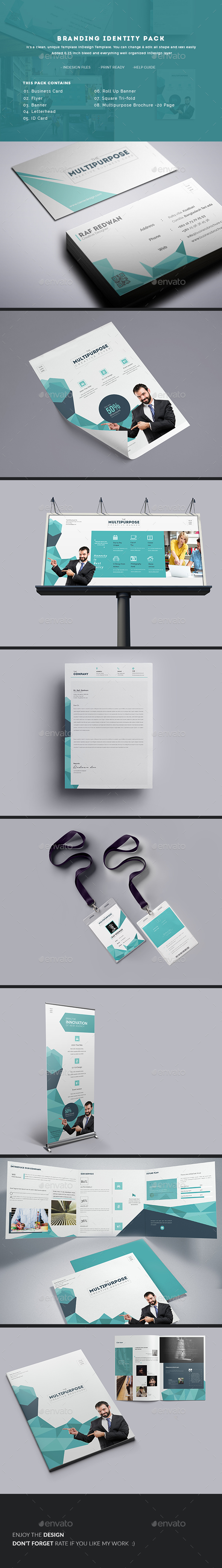 Branding Identity Pack - Stationery Print Templates