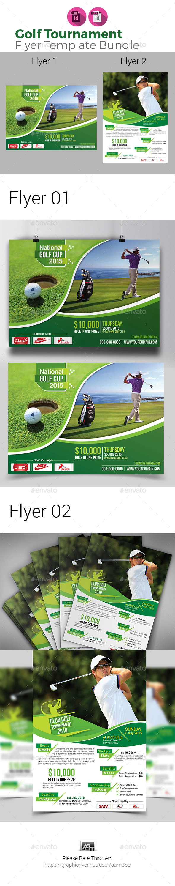 golf flyers