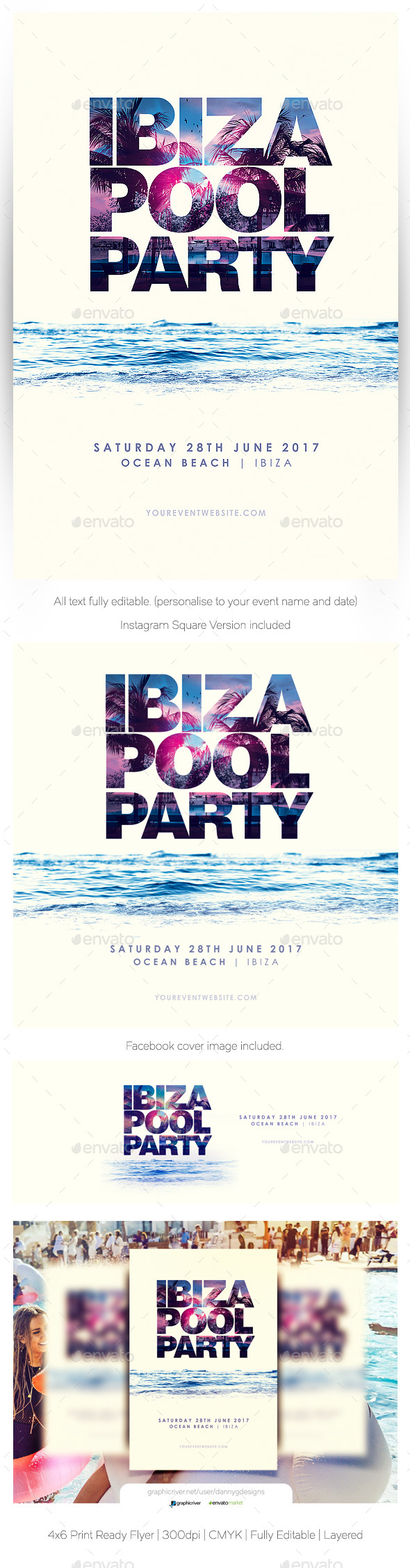 Ibiza Pool Party - Clubs & Parties Events
