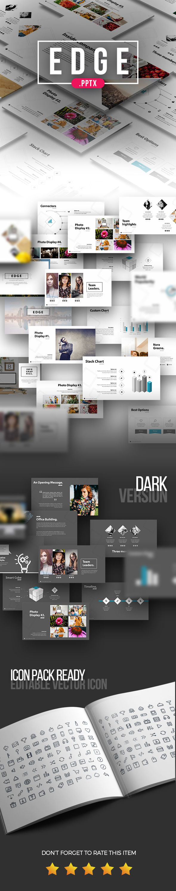Edge PowerPoint Template - Business PowerPoint Templates