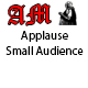 Applause Small Audience