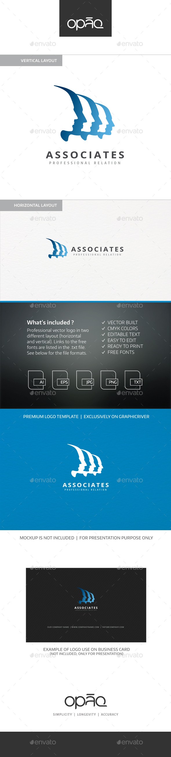 Associates Human Logo - Humans Logo Templates