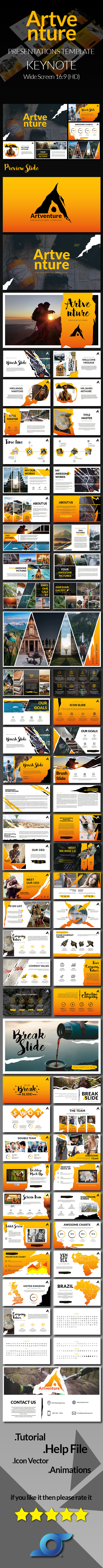 Artventure Presentation Templates - Keynote Templates Presentation Templates