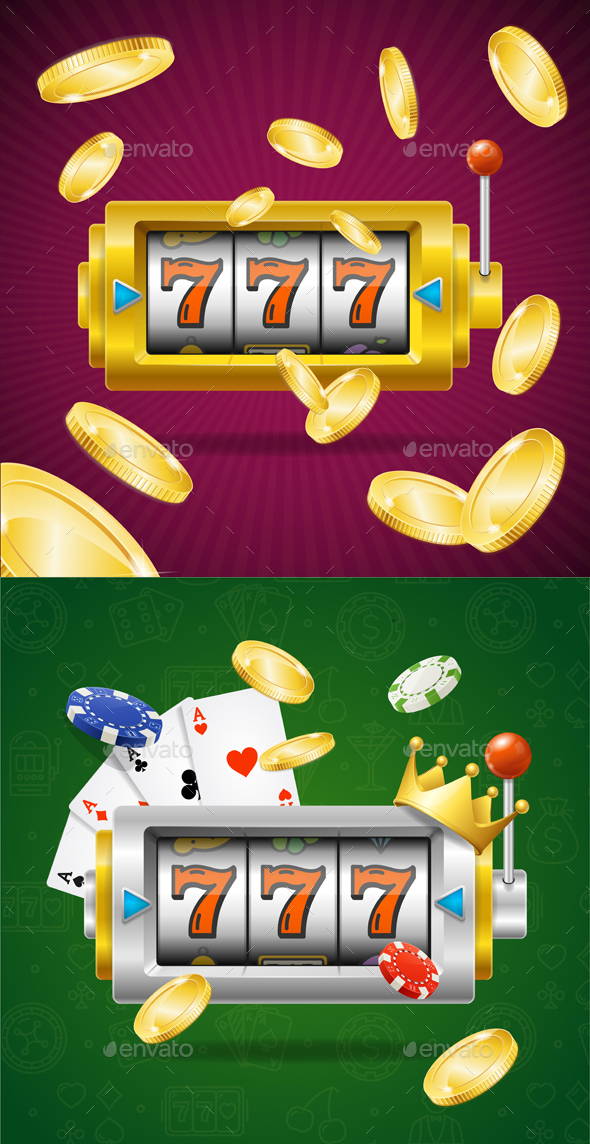 Casino Concept Slot Machine - Miscellaneous Vectors