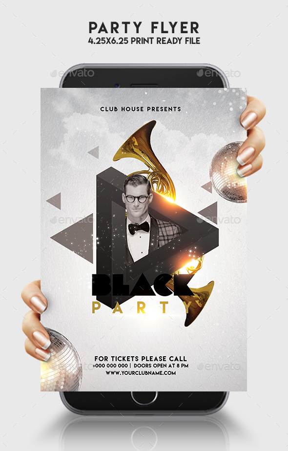 Party Flyer - Clubs & Parties Events