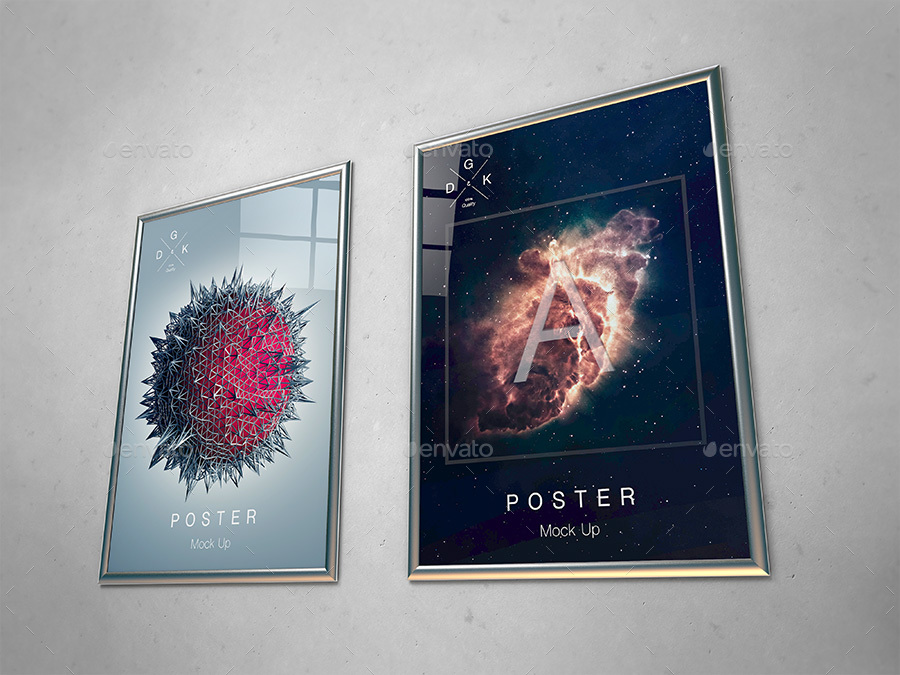 Download Poster / Print Mock-up by Dkgoodart | GraphicRiver