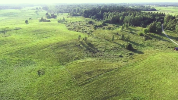 Green Meadows Aerial View