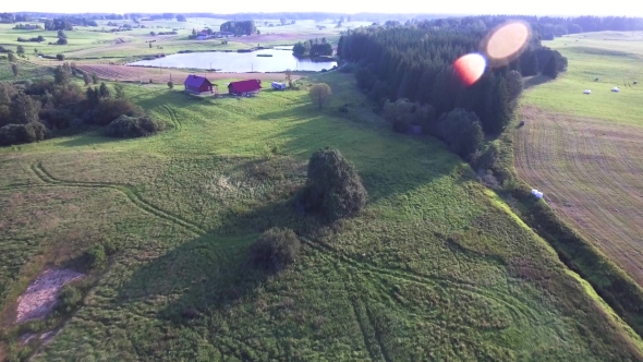 Green Meadows Aerial View