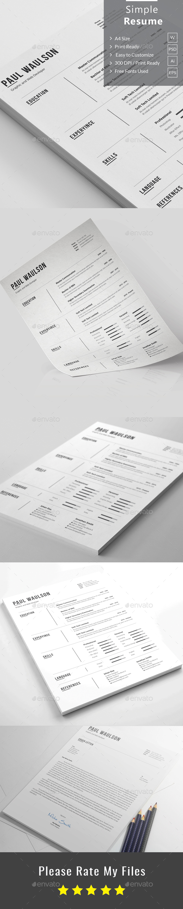 Resume - Resumes Stationery