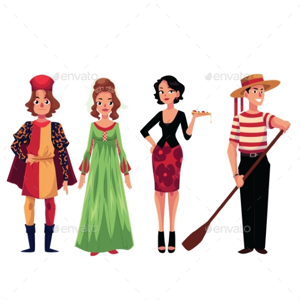 Print - People Characters