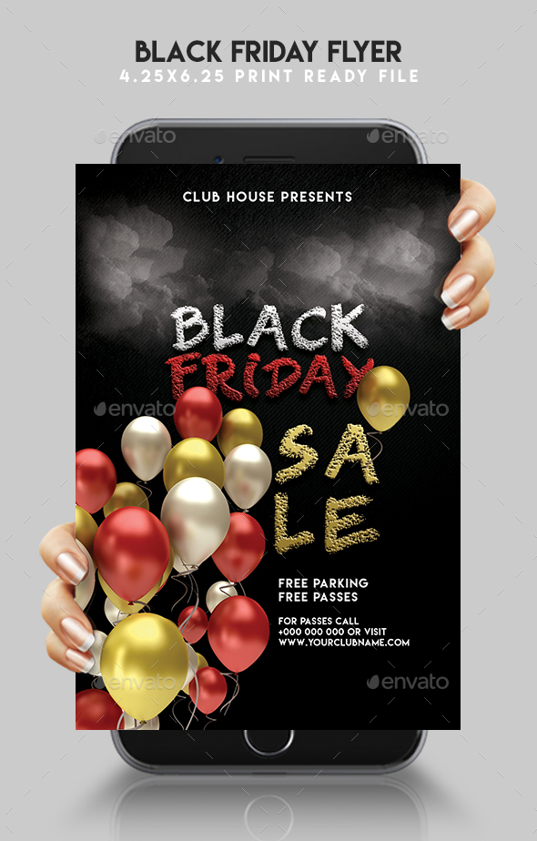 Black Friday Sale Flyer - Events Flyers
