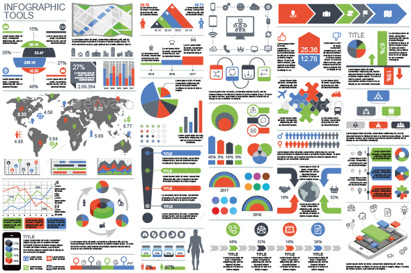 Business Infographic Elements - Infographics