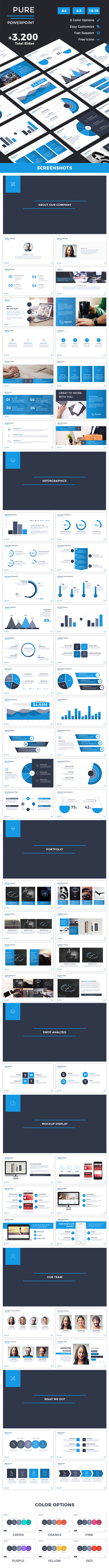 Pure Powerpoint Template - Business PowerPoint Templates