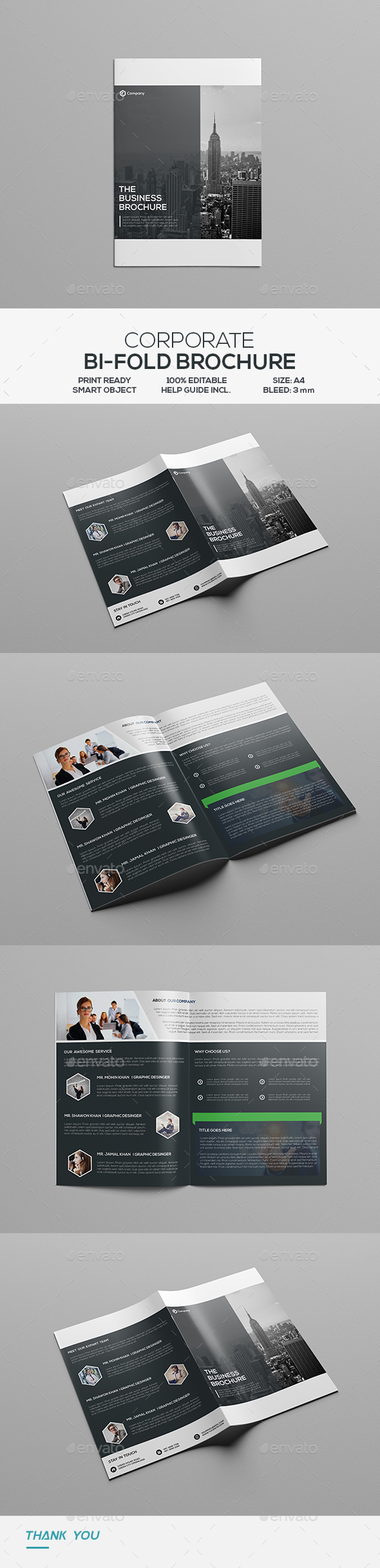 Corporate Bifold Brochure - Corporate Brochures