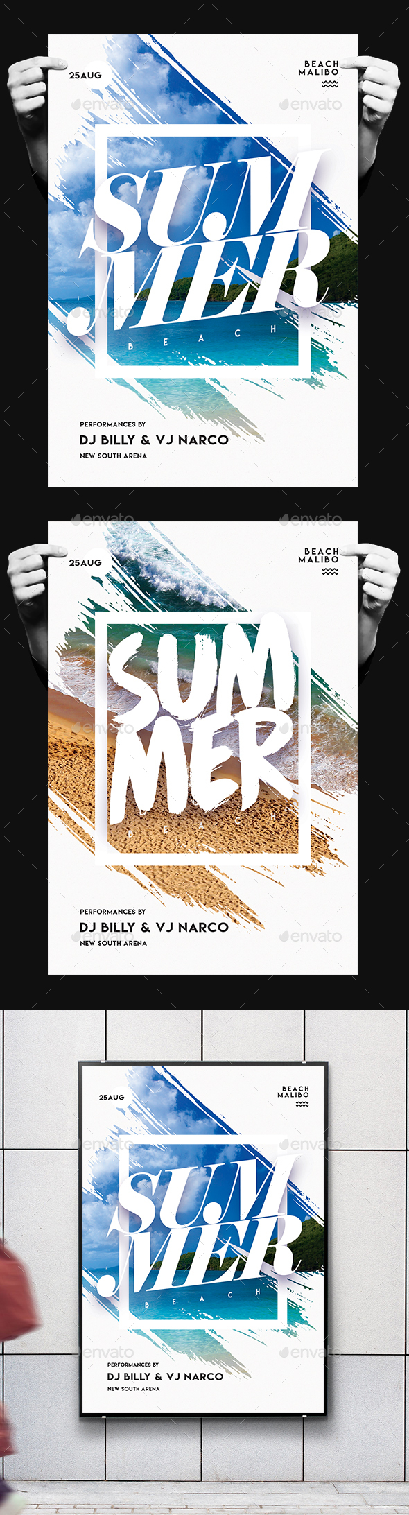 Summer Flyer - Clubs & Parties Events