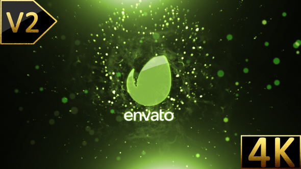 Particle Wave Logo - VideoHive 17771345