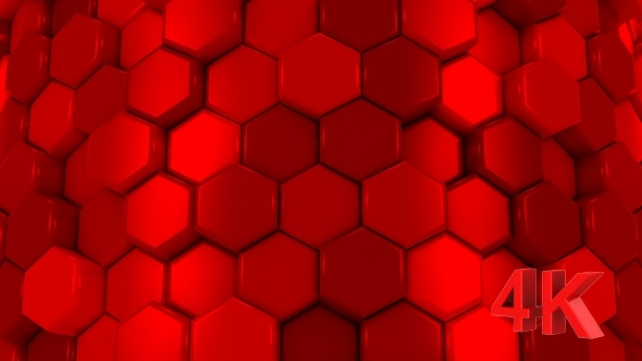 Animated Red Honeycombs alt