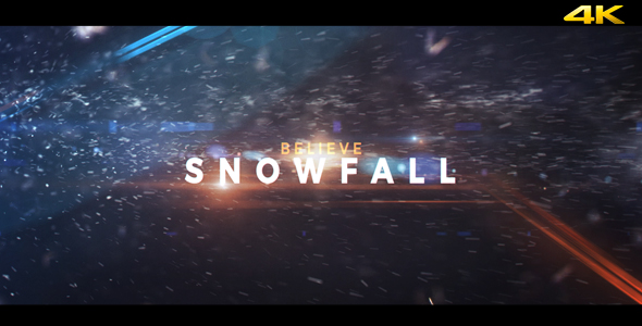 Snowfall - Dramatic - VideoHive 19472449