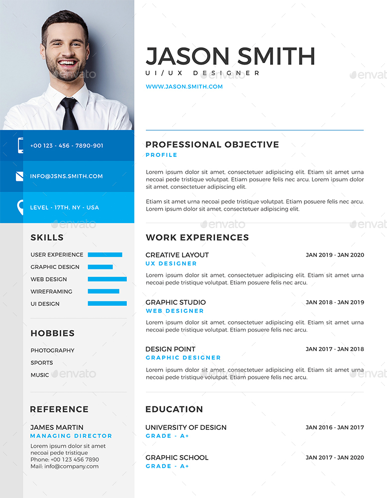 Resume, Print Templates | GraphicRiver