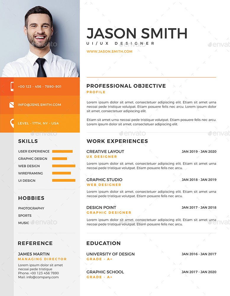 Resume, Print Templates | GraphicRiver