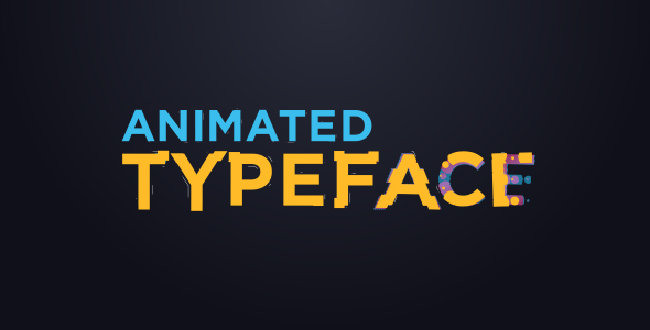 Minimal Animated Typeface - VideoHive 19474684