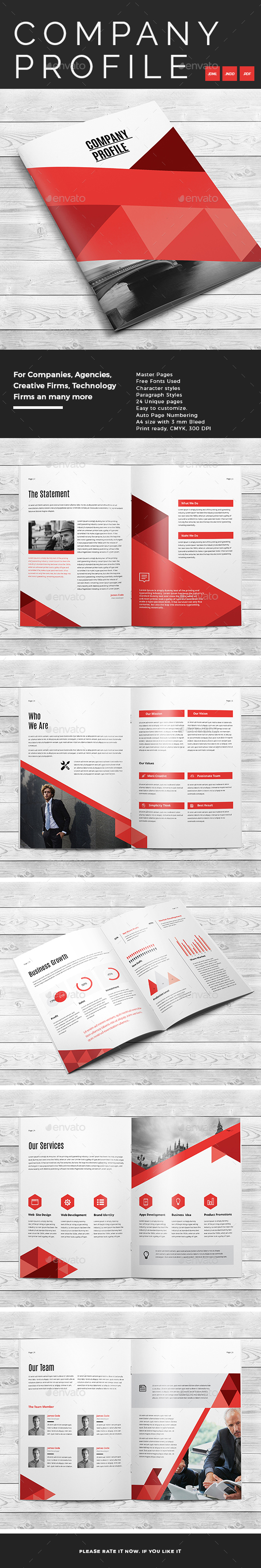 Company Profile - Informational Brochures