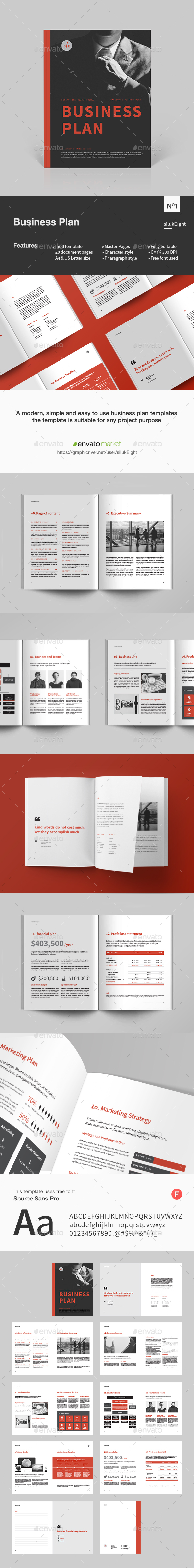 Business Plan - Proposals & Invoices Stationery