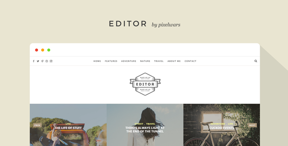 Editor - Blog - ThemeForest 19476311