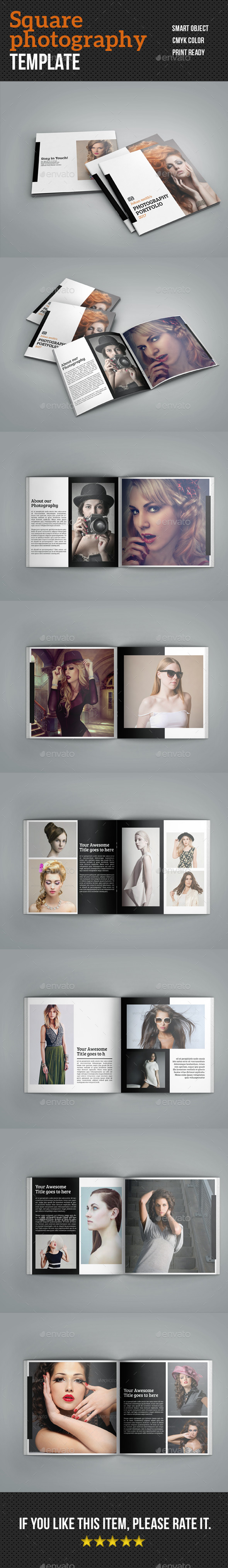 Square Photography Brochure - Corporate Brochures