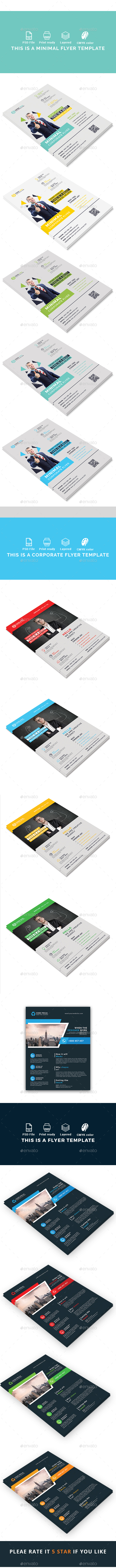 Flyer bundle - Flyers Print Templates