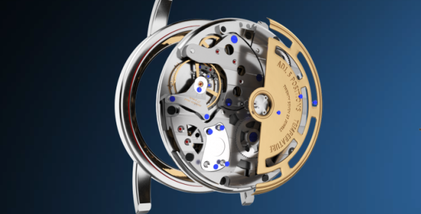 Mechanical Watch Logo - VideoHive 19435512