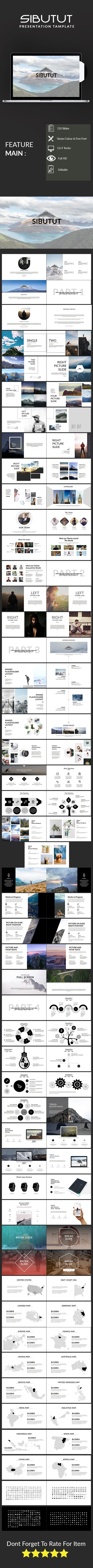 Sibutut Multipurpose Keynote Template - Keynote Templates Presentation Templates