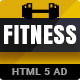 Fitness-Animated HTML 5 Banner 01