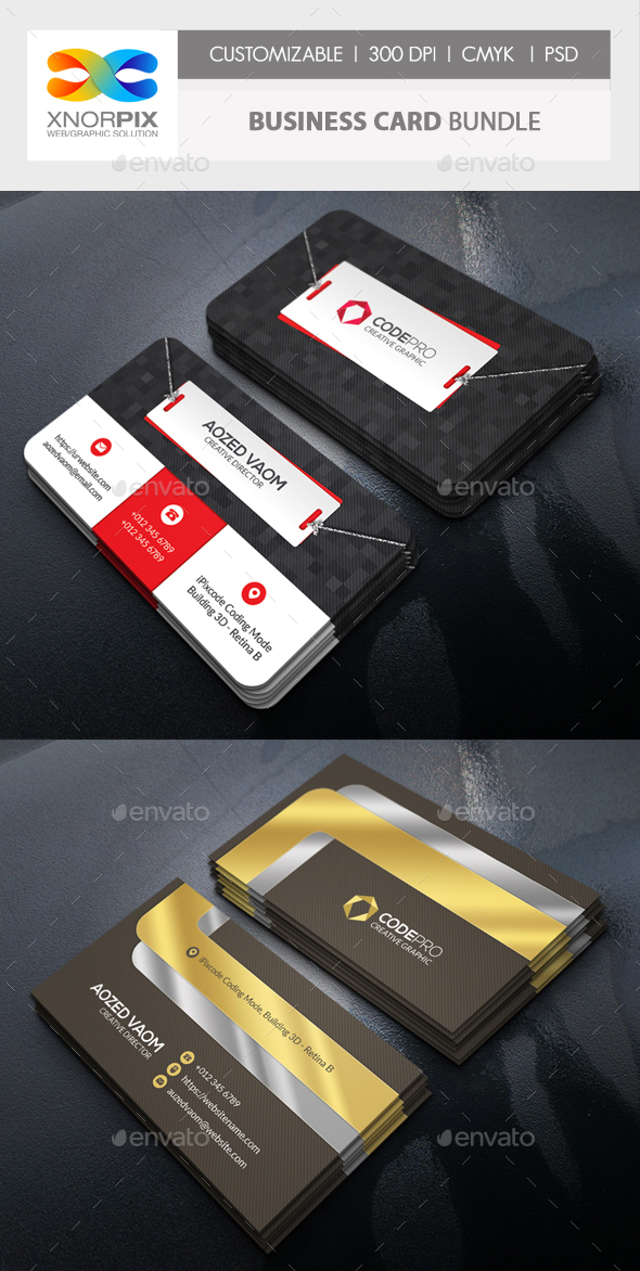 Business Card Bundle - Corporate Business Cards