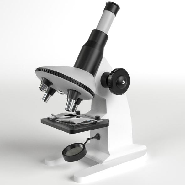 Microscope - 3DOcean Item for Sale