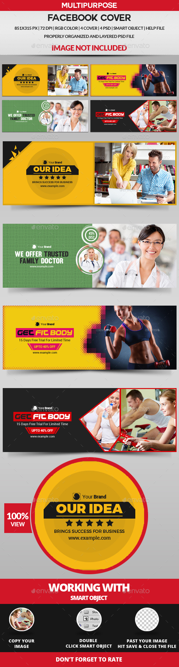 Facebook Cover - 4 Design - Facebook Timeline Covers Social Media