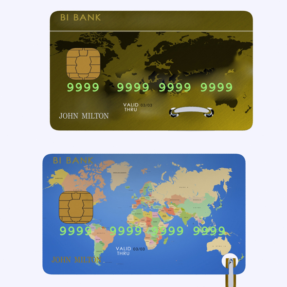 Credit card - 3Docean 19481419