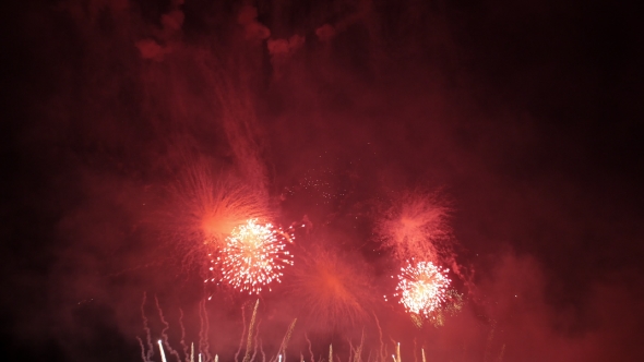 The Event with Fireworks