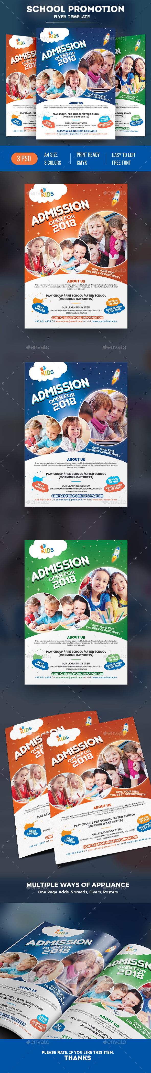 School Flyer - Corporate Flyers