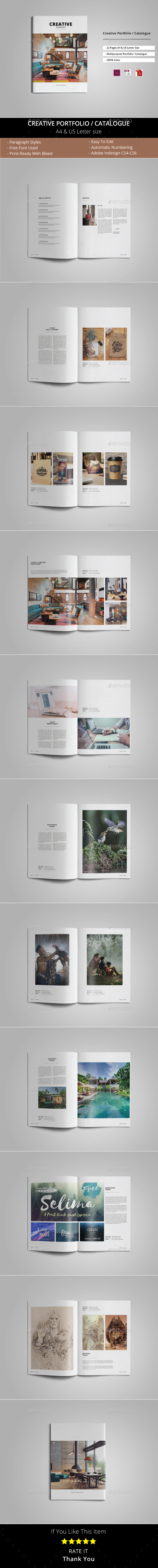 Multipurpose Portfolio / Catalogue - Portfolio Brochures