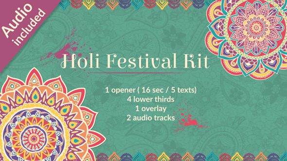 Holi Festival of - VideoHive 19483705