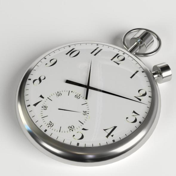 Pocketwatch (pocket watch, stopwatch) - 3DOcean Item for Sale