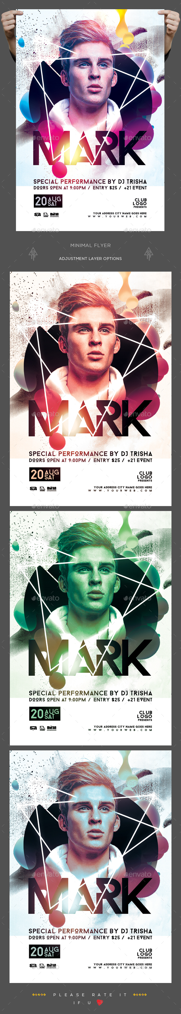 Guest Dj Flyer - Clubs & Parties Events
