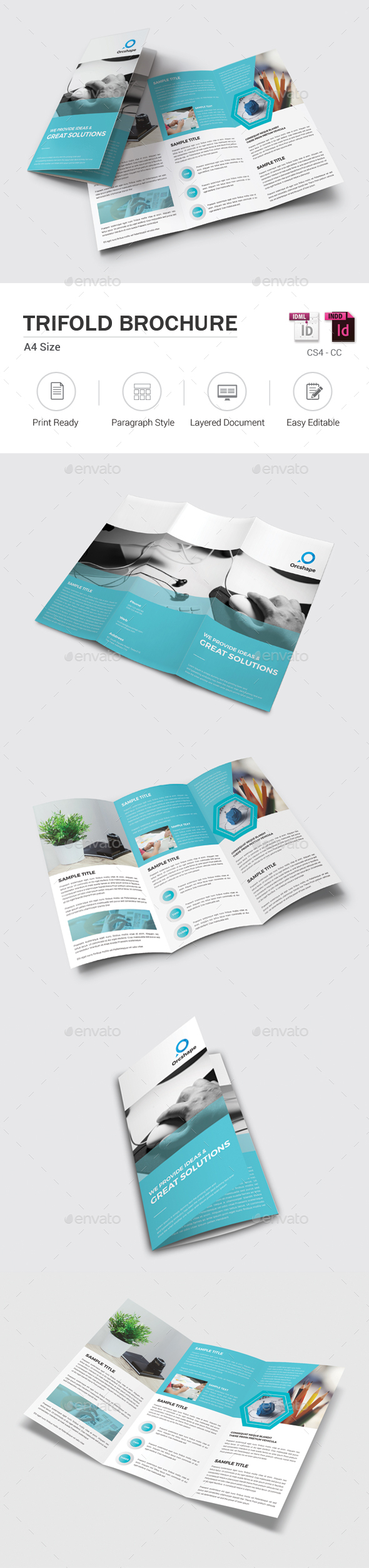 Corporate Trifold Brochure - Corporate Brochures