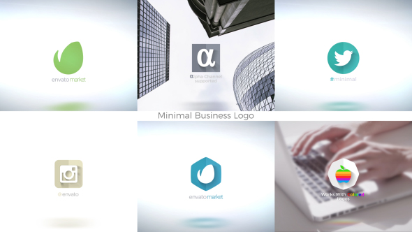 Minimal Business Logo - VideoHive 19485205