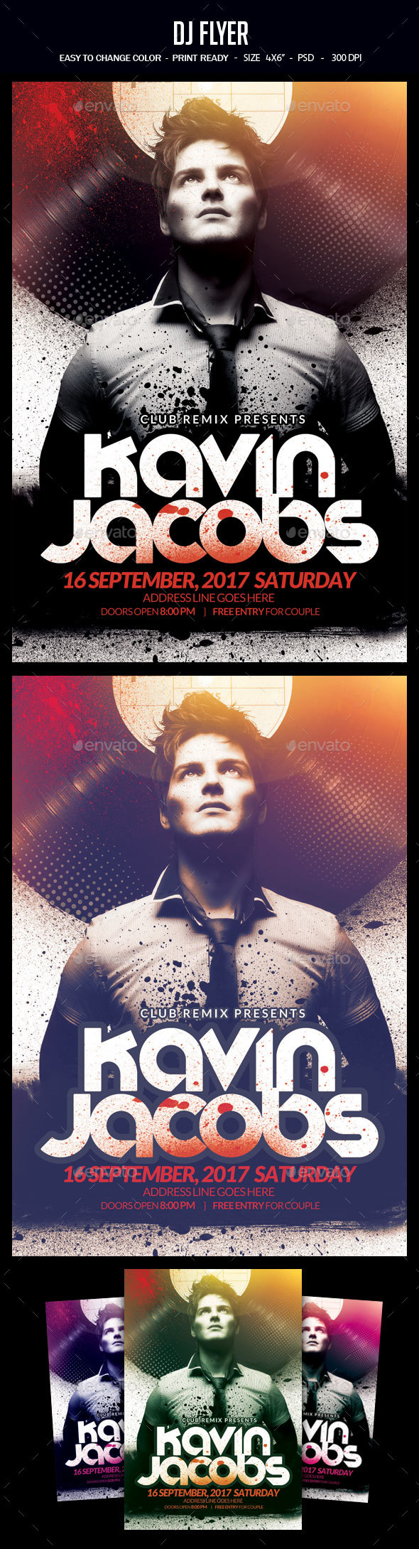 DJ Flyer - Clubs & Parties Events