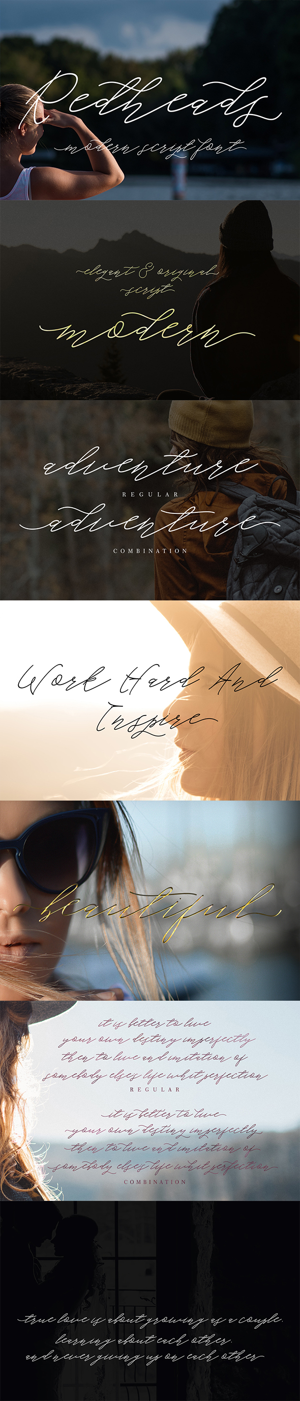 Redheads Script - Script Fonts