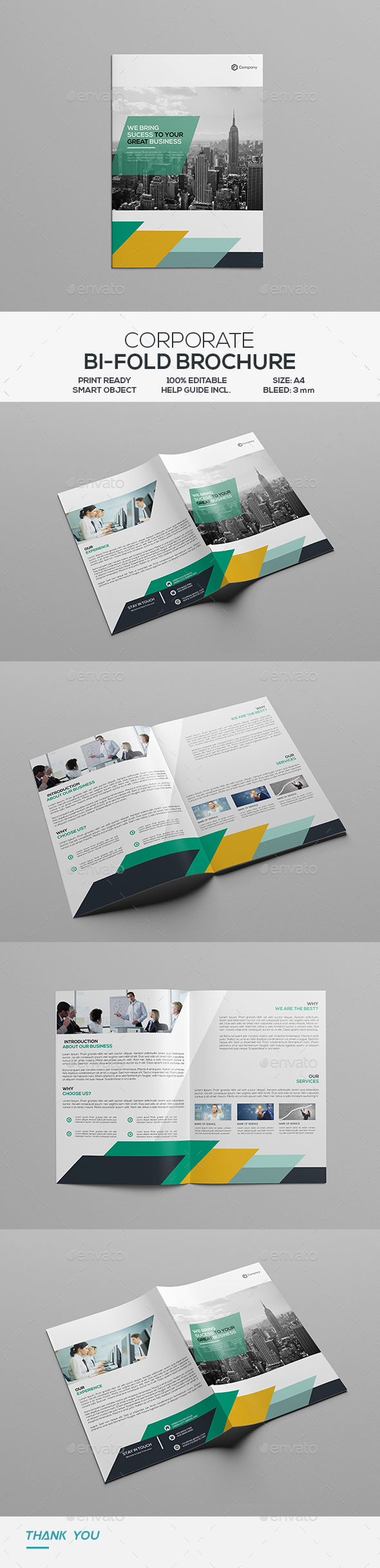 Corporate Bifold Brochure - Corporate Brochures