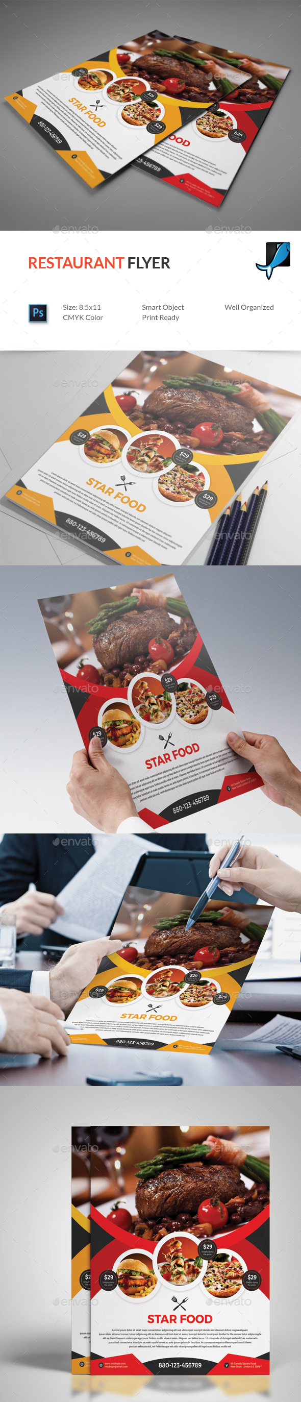 Restaurant Flyer - Restaurant Flyers